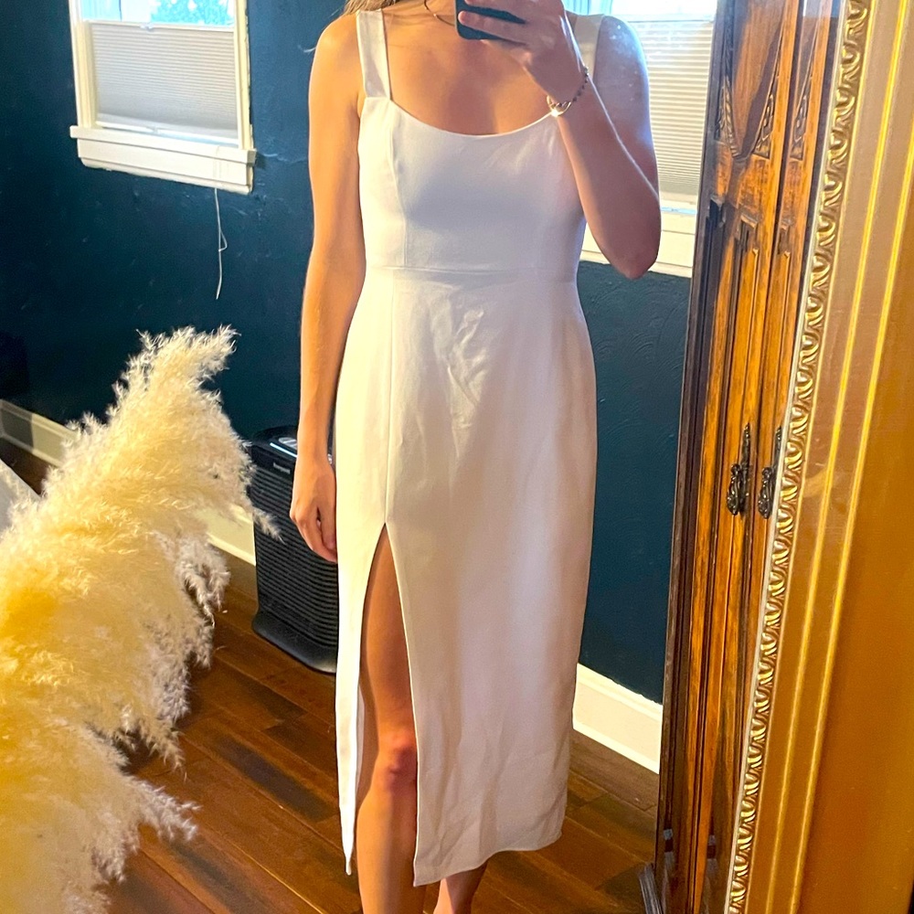 Park & fifth white dress